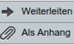Eine E-Mail vollständig weiterleiten